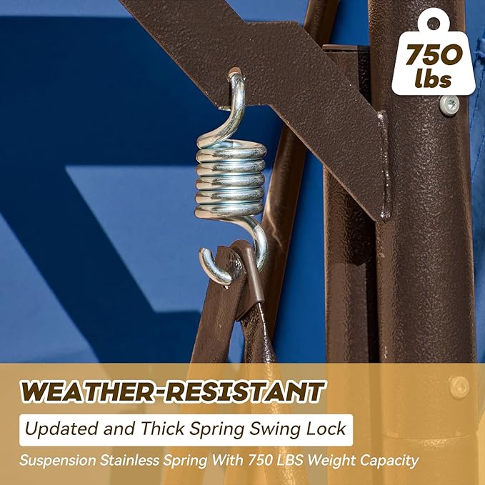 3 in 1 Outdoor Porch Swing - Image 5