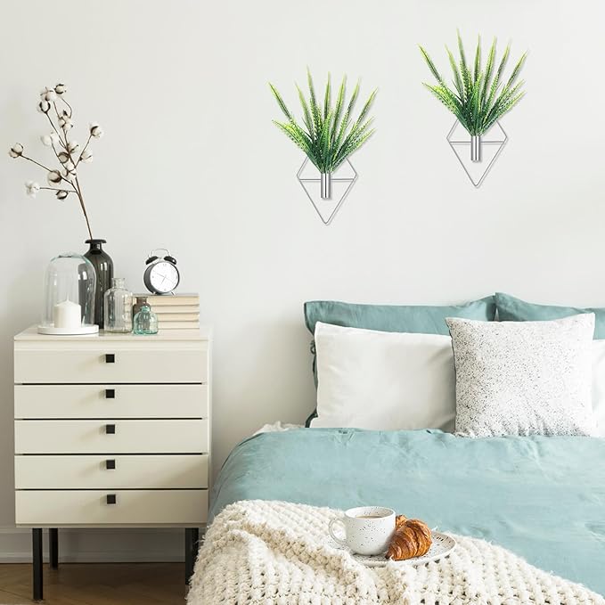 2 Pieces Wall Decor Hanging Planters - Image 6