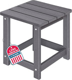 LZRS Adirondack Square Outdoor Side Table by LZRSPET