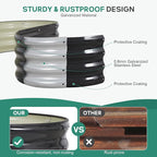Galvanized Raised Garden Bed Outdoor - Image 3