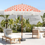 AMMSUN 7ft Patio Umbrella with Fringe Outdoor Tassel Umbrella UPF50+ Premium - Image 5