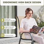 UDPATIO Patio Chairs Set of 4, Stackable Outdoor Dining Chairs - Image 4