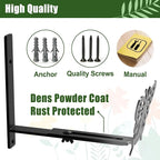 Adjustable Window Box Brackets, 6 to 12 inch Heavy Duty Window Planter Box - Image 3