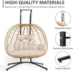 SWITTE Double Hanging Egg Chair - Image 8