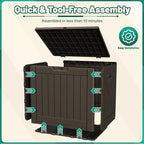 Devoko 40 Gallon Deck Box Outdoor Storage Box Waterproof - Image 5