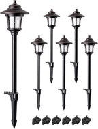 EDISHINE Low Voltage Landscape Lights, 12V 3W 120LM 3000K Seed Glass Outdoor - Image 8