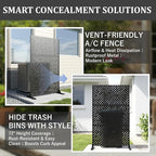 Metal Privacy Screen Outdoor 72x44in – Rustproof Steel Decorative Fence Panel - Image 7