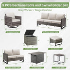 Belord Outdoor Sectional Sofa - Image 2