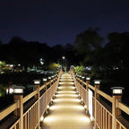 Dynaming 6 Pack Solar Post Cap Lights Outdoor, Fence Post Solar Lights Fit - Image 6