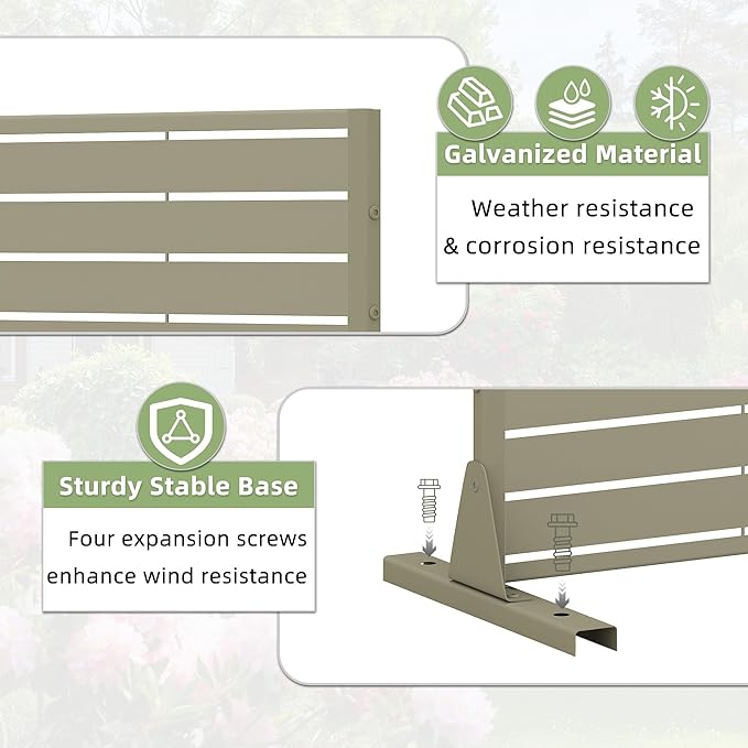 Casaphoria Metal Privacy Screen Outdoor - Image 5