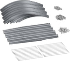 Land Guard 8×2×1ft Galvanized Raised Garden Bed Kit, 108 Gallon Capacity Raised - Image 3