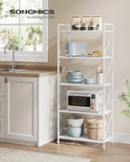 SONGMICS 5-Tier Metal Storage Rack, Shelving Unit - Image 2