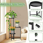 MOKANI Metal Plant Stand Indoor Outdoor - Image 3