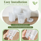 Self Watering Pots for Indoor Plants - Image 6