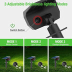 nipify Solar Lights Outdoor Waterproof, Motion Sensor Spot Lights- 4 Pack/56 - Image 3