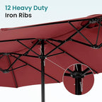 DUMOS 15FT Large Patio Umbrella - Image 5