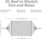 Sunnydaze Cotton Rope Hammock for Outside - Image 6