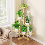 Corner Plant Stand with Grow Light - Image 2