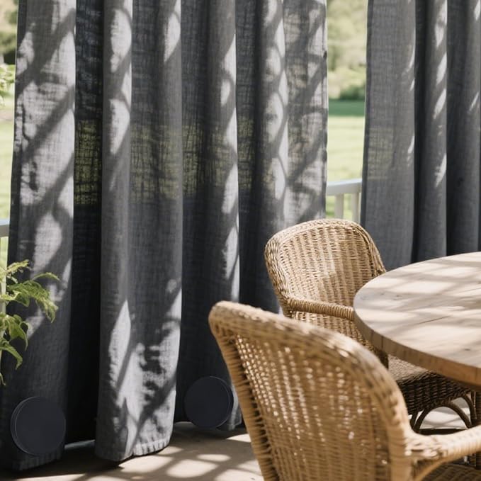 2LB Heavy Duty Outdoor Curtain Weights, Strong Magnetic Gazebo Curtain Weights - Image 7