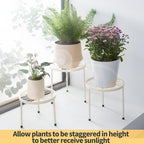 Plant Stand, 5 Pack Heavy Duty Flower Pot Stands, Metal Decoration Racks - Image 7