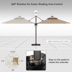 9x12FT Cantilever Patio Umbrella - Image 4