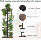 LINZINAR Plant Stand 7 Tier 8 Potted Multiple Flower Pot Holder Shelf Indoor - Image 4
