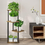 AZERPIAN Plant Stand 4 Tier Indoor Metal Flower Shelf - Image 3