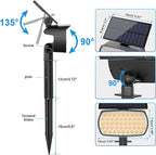 108 LED Solar Spot Lights Outdoor, Solar Lights Outdoor IP65 Waterproof - Image 7