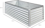 Best Choice Products 6x3x2ft Outdoor Metal Raised Garden Bed, Deep Root Box - Image 3