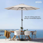 Tempera Patio Market Outdoor Table Umbrella - Image 7