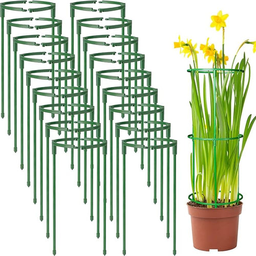 36Packs Plant Support Stake Half Round Plant Support by BuyNow