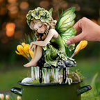 Fairy Garden Stake Decor, Acrylic 2D Garden Fairy Decoration, Fairy Garden - Image 4