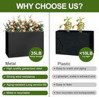 Galvanized Steel Planter Box - Image 3