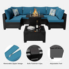 8 Piece Patio Furniture Set - Image 5