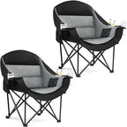 Oversized Camping Chair for Adults by PUVASIA