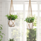 YIBOT Macrame Plant Hanger Indoor Set of 2 - Image 5