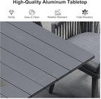 PURPLE LEAF 16 Pieces Outdoor Dining Set - Image 6