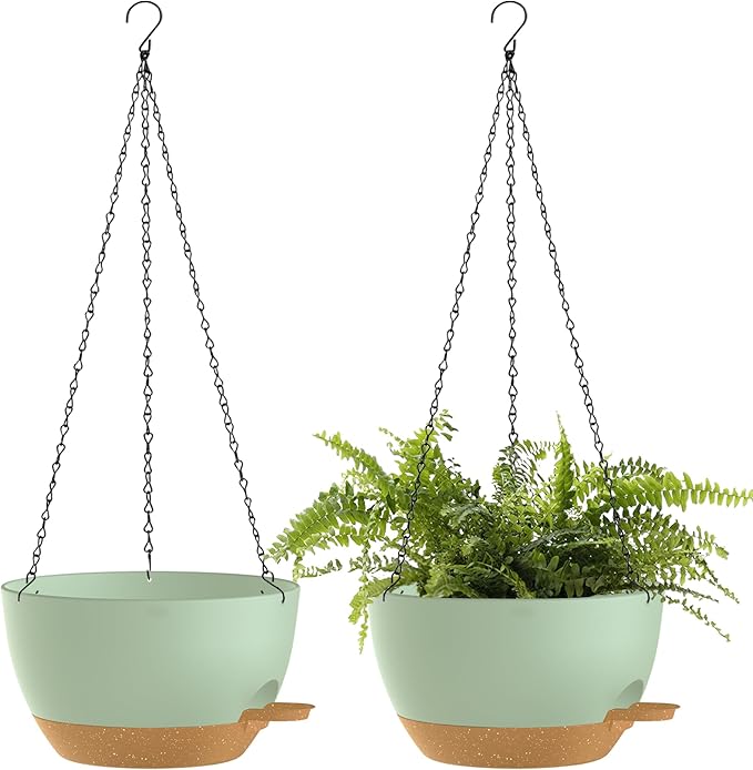 12 Inch Hanging Baskets 2 PC by SQKH