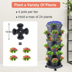 DUNCHATY Stackable Planter, Vertical Garden Planter - Image 3