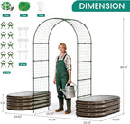 DoCred 3 in 1 Raised Garden Bed - Image 2