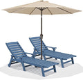 SERWALL Patio Chaise Lounge Chair Set of 2 by SERWALL