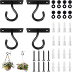 4Pack 2.5Inch Ceiling Hooks for Hanging Plant, Hanger for Indoor and Outdoor by AnDocK
