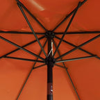Blissun 9' Outdoor Patio Umbrella, Outdoor Table Umbrella, Yard Umbrella - Image 3
