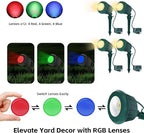 Spotlight Outdoor – 120V Plug-in, 2700K Warm White LED Landscape Spot Lights - Image 2
