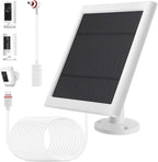 IP65 Solar Panel Outdoor for Ring Cameras Spotlight Cam Plus/Pro Stick Up by Fehuatenda