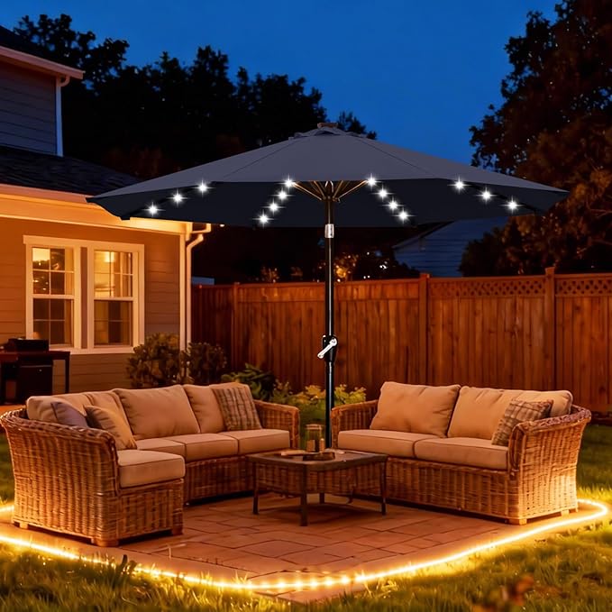 ABCCANOPY Durable Solar Led Patio Umbrellas - Image 2