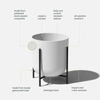 Veradek Mason Series Raised Lima Planter - Image 2