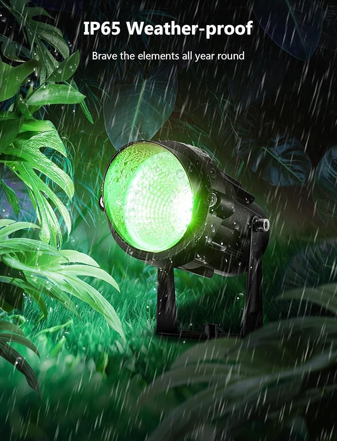 12W RGBW Color Changing Landscape Lights - Image 5