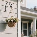 4 Pack 12Inch Plant Hanger, Sturdy Hanging Plant Bracket Hooks Outdoor - Image 3