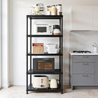 Plastic Storage Shelves, 70.2" H x 11.8" D x 23.62" W Plastic Shelves - Image 2